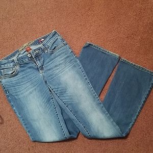 Arizona Curvy Bootcut Jeans, size 5 LONG